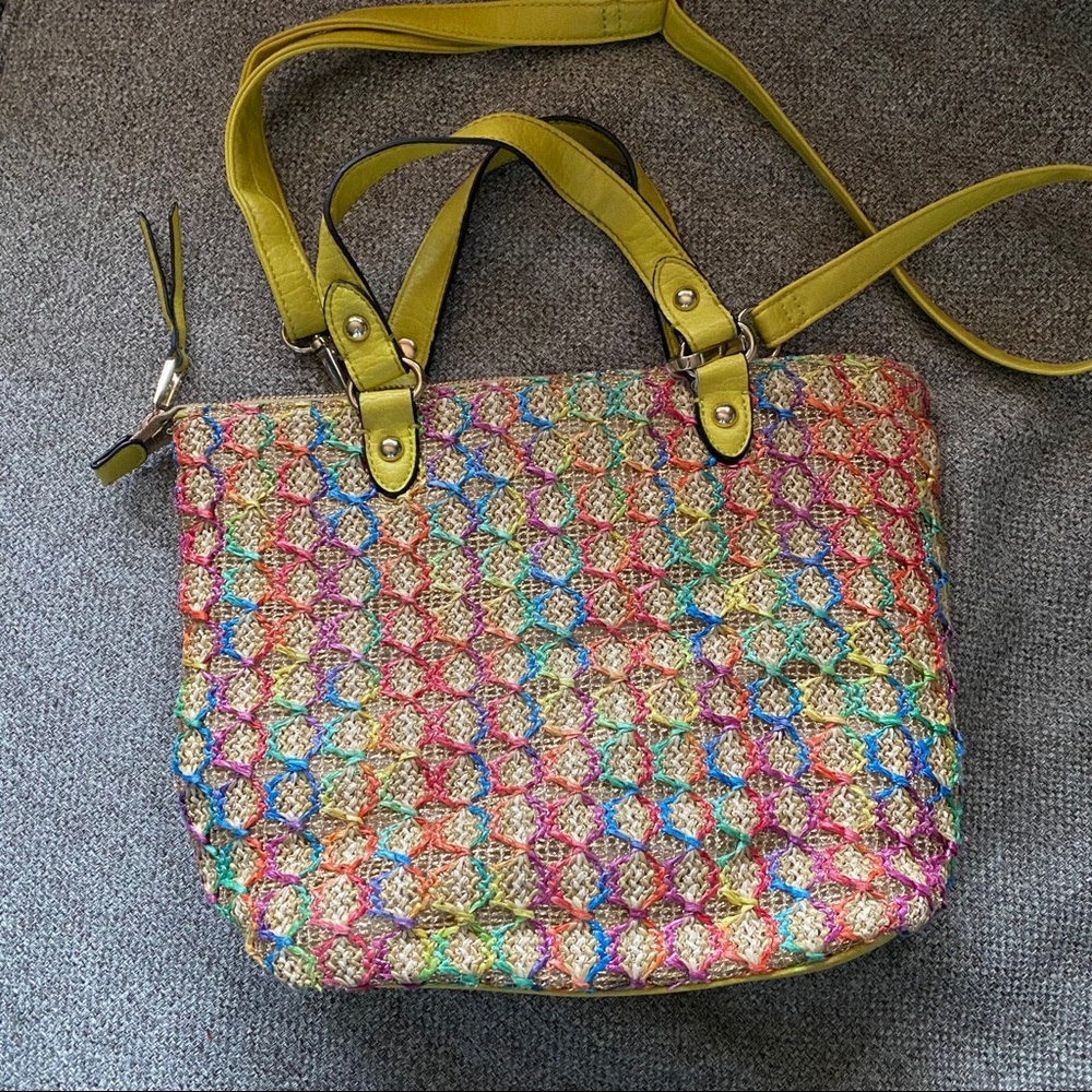 Juicy Couture woven rainbow crossbody - Picture 6 of 11